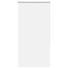vidaXL Rullaverho Blackout valkoinen 85x130 cm Kankaan leveys 80,7 cm