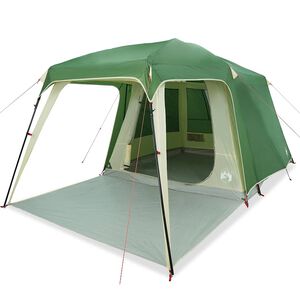 vidaXL Camping Teltta Porch Dome 5-hengen vihre&auml; vedenpit&auml;v&auml;