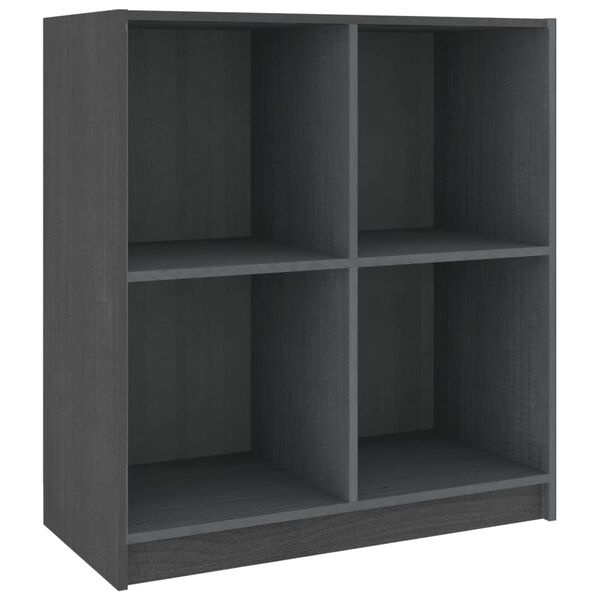 vidaXL Senkki harmaa 70x33x76 cm t&auml;ysi m&auml;nty