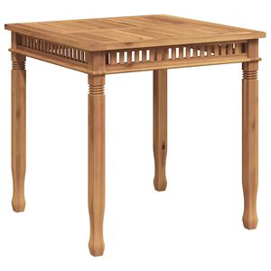 vidaXL Puutarhan ruokap&ouml;yt&auml; 80x80x80 cm t&auml;ysi tiikki