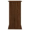 vidaXL Akvaarioteline ruskea tammi 81x36x73 cm tekninen puu