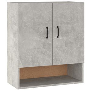 vidaXL Sein&auml;kaappi betoninharmaa 60x31x70 cm tekninen puu
