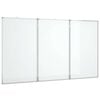vidaXL Magneettinen taitettava tussitaulu 180x80x1,7 cm cm alumiini