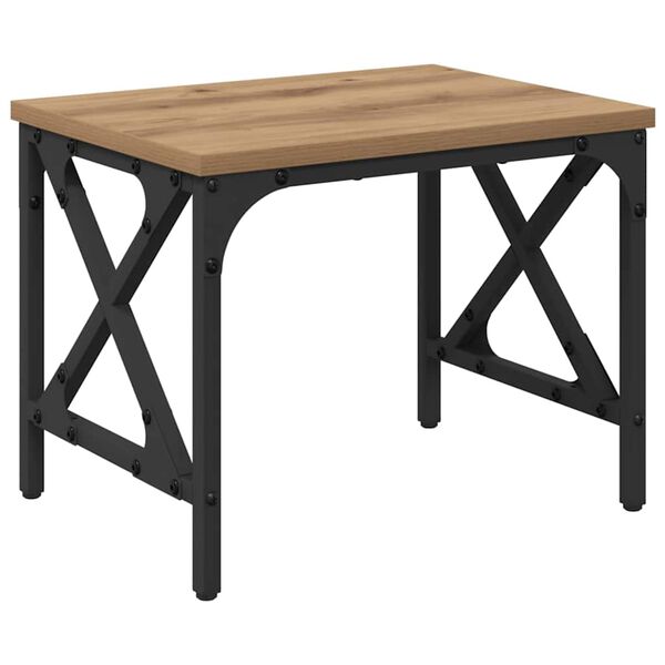 vidaXL Tulostinpidike Artisan tammi 40 x 30 x 31 cm Tekninen puu