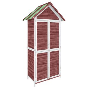vidaXL Puutarhavaja mokka 89x52,5x175 cm t&auml;ysi m&auml;nty