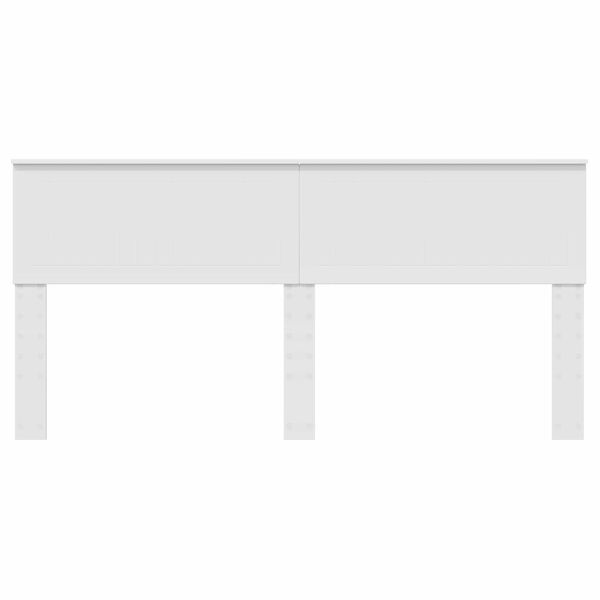 vidaXL P&auml;&auml;tylevy Valkoinen 180 cm Tekninen puu