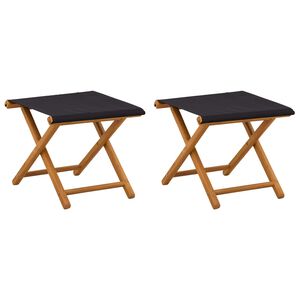 vidaXL Laituri 2 pcs Tihe&auml; Eukalyptuspuu Musta