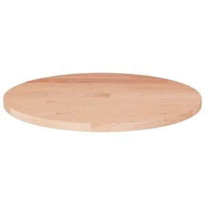 vidaXL Py&ouml;re&auml; p&ouml;yt&auml;levy &Oslash;30x1,5 cm k&auml;sittelem&auml;t&ouml;n t&auml;ysi tammi