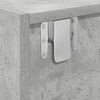 vidaXL TV-kaappi Betoninharmaa 100 x 31 x 25.5 cm Tekninen puu