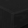 vidaXL Yöpöytäkaappi 2 pcs Musta tammi. 50 x 40 x 45 cm Tekninen puu