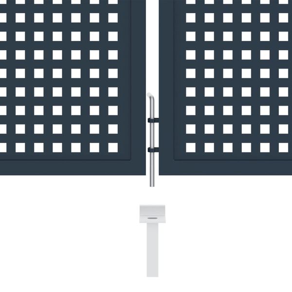 vidaXL Aitaportti antrasiitti 306x150 cm ter&auml;s