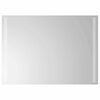 vidaXL LED kylpyhuonemirror L&auml;pin&auml;kyv&auml; 70 x 50 cm karkaistu lasi