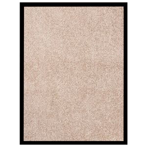 vidaXL Ovimatto beige 60x80 cm