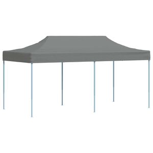 vidaXL Kokoontaitettava pop-up juhlateltta 3x6 m antrasiitti
