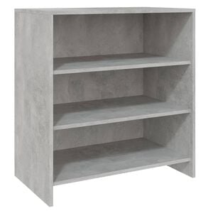 vidaXL Senkki betoninharmaa 70x40,5x75 cm tekninen puu