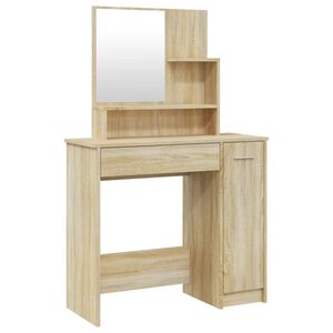 VidaXL Peilip&ouml;yt&auml; Sonoma-tammi 86,5x35x136 cm