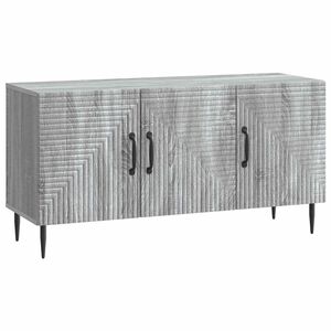 vidaXL TV-kaappi Harmaa sonoma 99 x 34,5 x 50 cm Tekninen puu