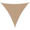 vidaXL Aurinkopurje 160 g/m&sup2; harmaanruskea 5x5x5 m HDPE