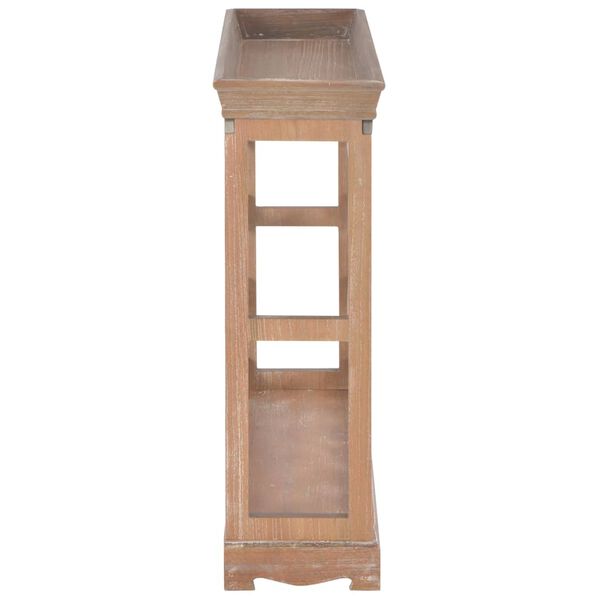 vidaXL Viinikaappi ruskea 70x22,5x70,5 cm MDF