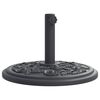 vidaXL Aurinkovarjon jalusta &Oslash;38 / 48 mm tangolle 12 kg py&ouml;re&auml;