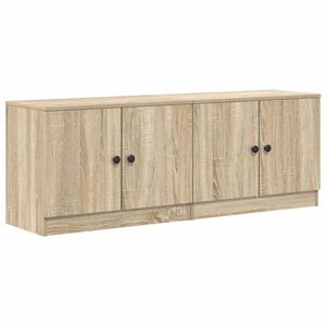 vidaXL Varastokaappi parvis&auml;ngylle 2 kpl Sonoma-tammi 66 x 35 x 48 cm