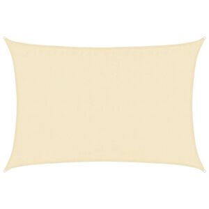 vidaXL Aurinkopurje 160 g/m&sup2; kerma 3,5x4,5 m HDPE
