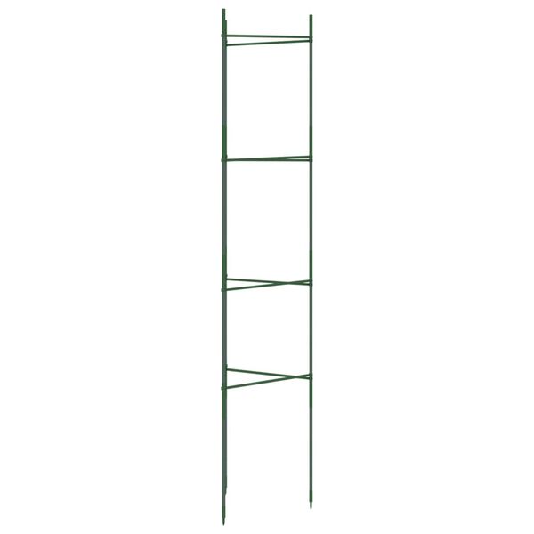 vidaXL Tomaattih&auml;kki 6 kpl 154 cm ter&auml;s ja PP