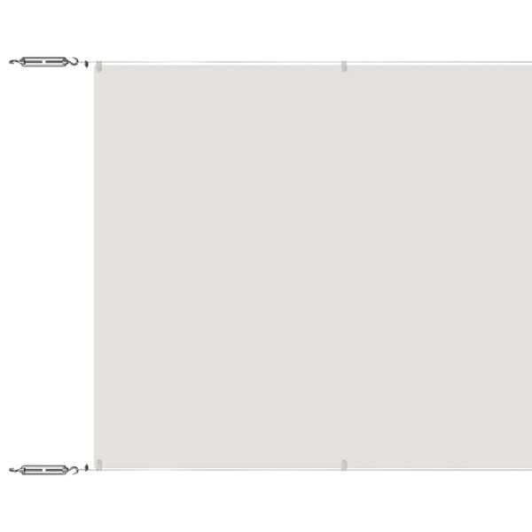 vidaXL Pystymarkiisi valkoinen 60x600 cm Oxford kangas