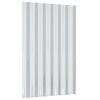 vidaXL Kattopaneeli 12 kpl galvanoitu ter&auml;s antrasiitti 60x36 cm