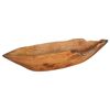 vidaXL Hedelm&auml;kulho JEPARA Teak-ruskea 61 x 21 x 11 cm