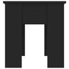 vidaXL Sohvap&ouml;yt&auml; musta 101x49x52 cm tekninen puu