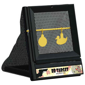 vidaXL Airsoft-tavoite Musta 19 x 26 x 25 cm Muovi