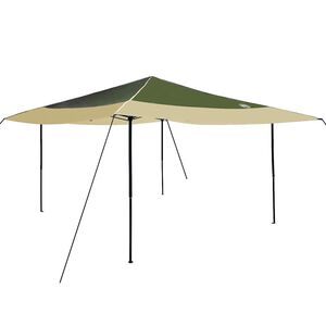 vidaXL Katos teltta 395 x 395 x 251 cm Vihre&auml; kangas