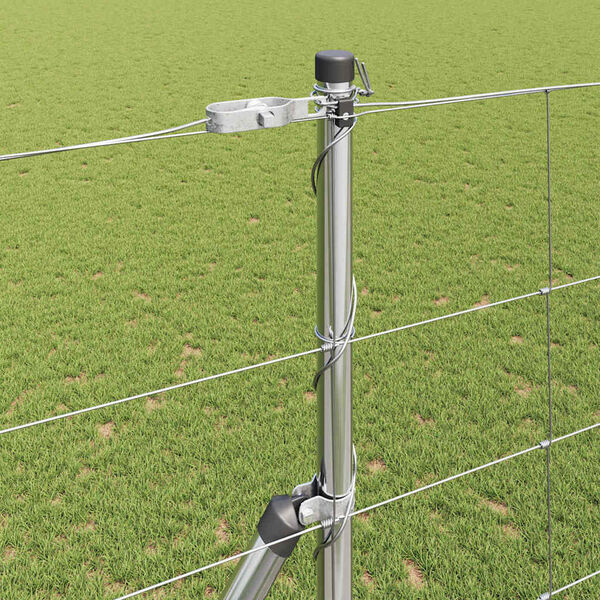 vidaXL Aitalatu Galvanoitu 25 x 1,5 m Ter&auml;s