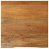vidaXL P&ouml;yt&auml;levy el&auml;v&auml; reuna 80x80x3,8 cm t&auml;ysi mangopuu