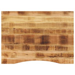 vidaXL P&ouml;yt&auml;levy kaarella 100x80x2,5 cm t&auml;ysi karkea mangopuu