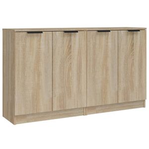 vidaXL Senkit 2 kpl Sonoma-tammi 60x30x70 cm tekninen puu