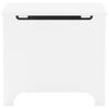 vidaXL S&auml;ilytyslaatikko kannella RANA valk. 60x49x54 cm t&auml;ysi m&auml;nty