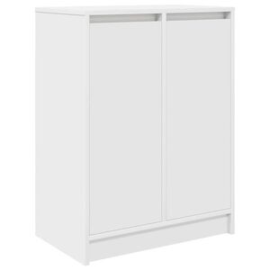 vidaXL Kenk&auml;kaappi valkoinen 57x34x76 cm tekninen puu