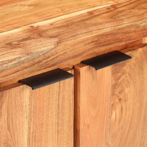 vidaXL Senkki 3 laatikolla ja 4 ovella t&auml;ysi akasiapuu