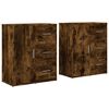 vidaXL Senkit 2 kpl savutammi 60x31x70 cm tekninen puu