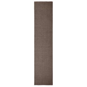 vidaXL Matto luonnollinen sisal 66x300 cm ruskea