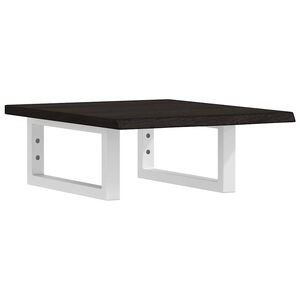 vidaXL Pesuallashylly sein&auml;lle ter&auml;s ja t&auml;ysi tammi