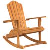 vidaXL Puutarhan Adirondack keinutuoli t&auml;ysi tiikki