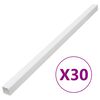 vidaXL Johtokanava 33x33 mm 30 m PVC