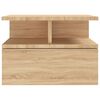 vidaXL Kelluva y&ouml;p&ouml;yt&auml; Sonoma-tammi 40x31x27 cm tekninen puu