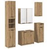 vidaXL Kylpyhuonekalustesetti 5 kpl Artisan tammi 64,5 x 33,5 x 59 cm