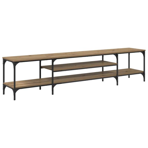 vidaXL TV-kaappi Artisan tammi 201 x 35 x 45 cm