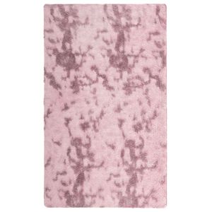vidaXL P&ouml;rr&ouml;matto korkeanukkainen NAVARRA p&ouml;lypinkki 60x100 cm
