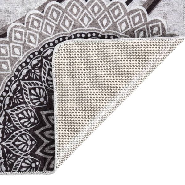 vidaXL Matto pest&auml;v&auml; 160x230 cm moniv&auml;rinen liukumaton